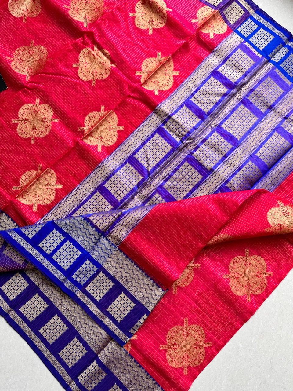 Pure Weaved Organza Silk Saree