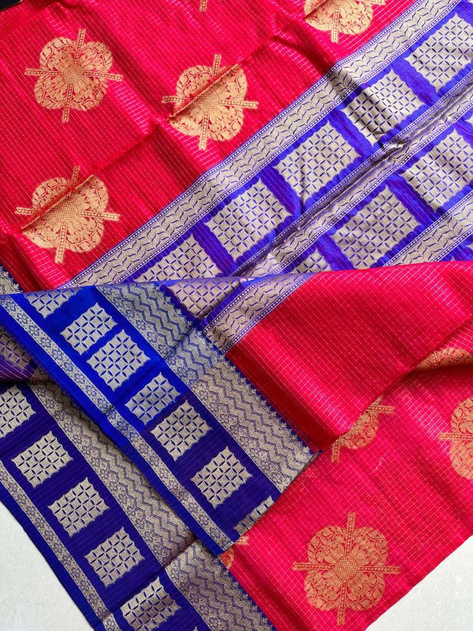 Pure Weaved Organza Silk Saree