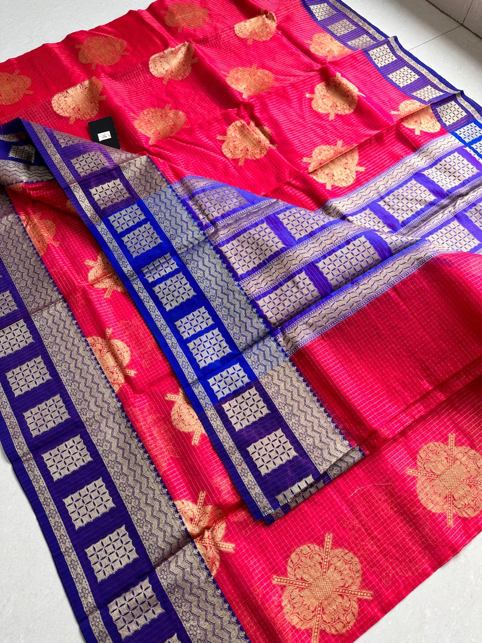 Pure Weaved Organza Silk Saree