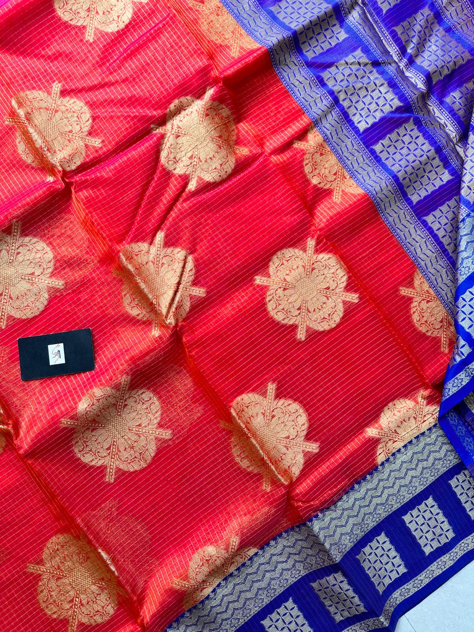 Pure Weaved Organza Silk Saree