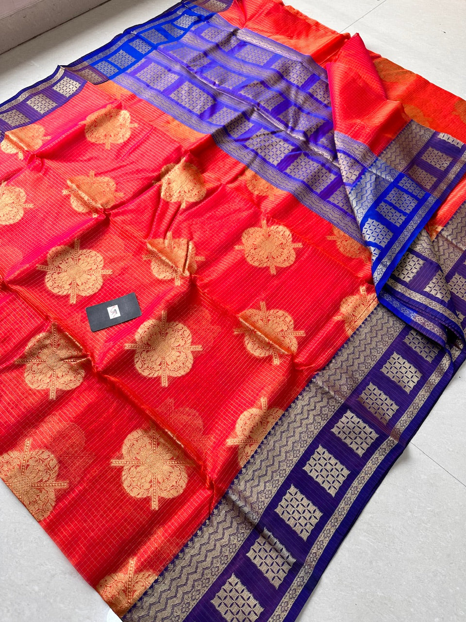 Pure Weaved Organza Silk Saree