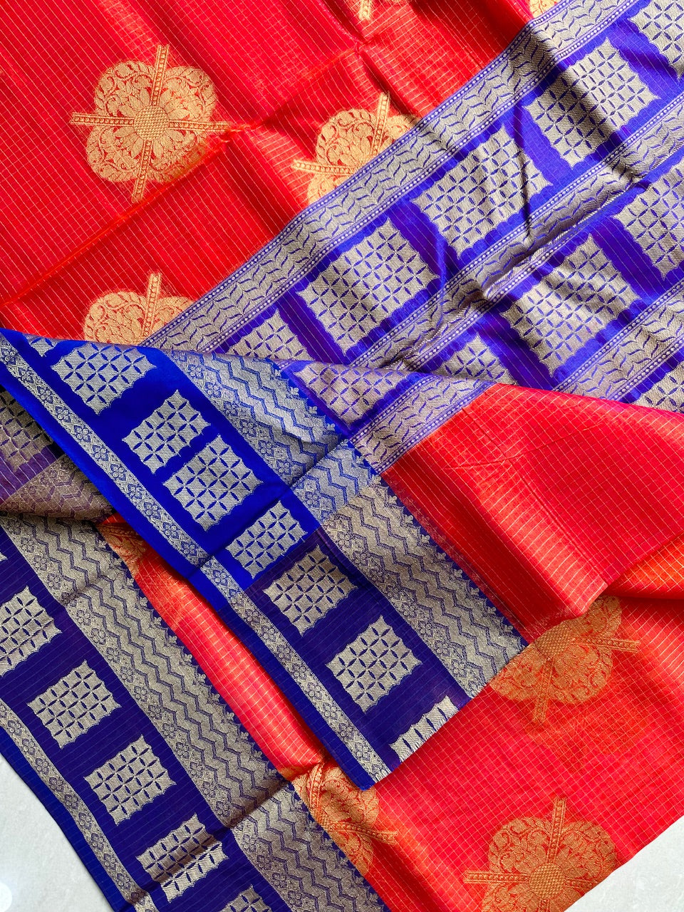 Pure Weaved Organza Silk Saree