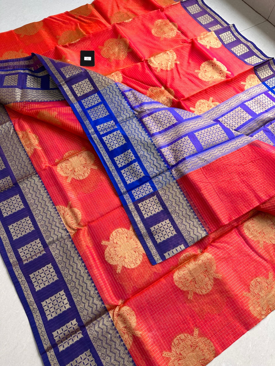 Pure Weaved Organza Silk Saree