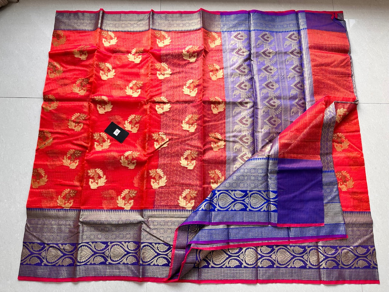 Pure Weaved Organza Silk Saree