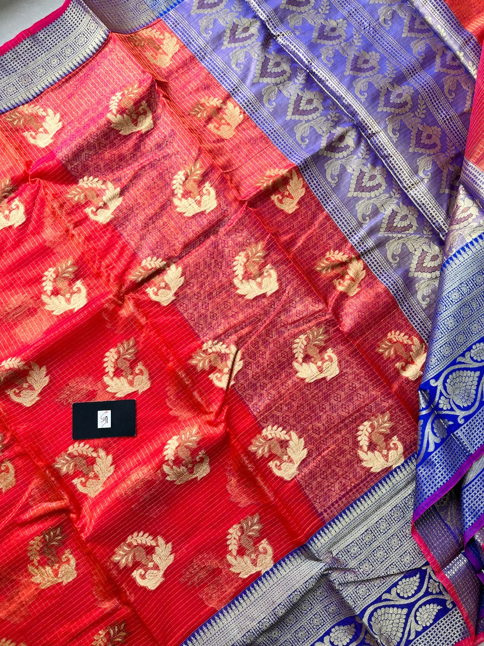 Pure Weaved Organza Silk Saree