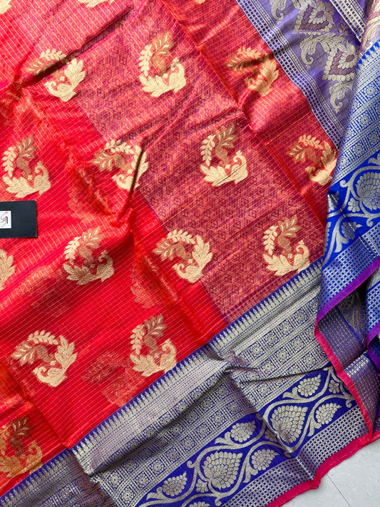 Pure Weaved Organza Silk Saree