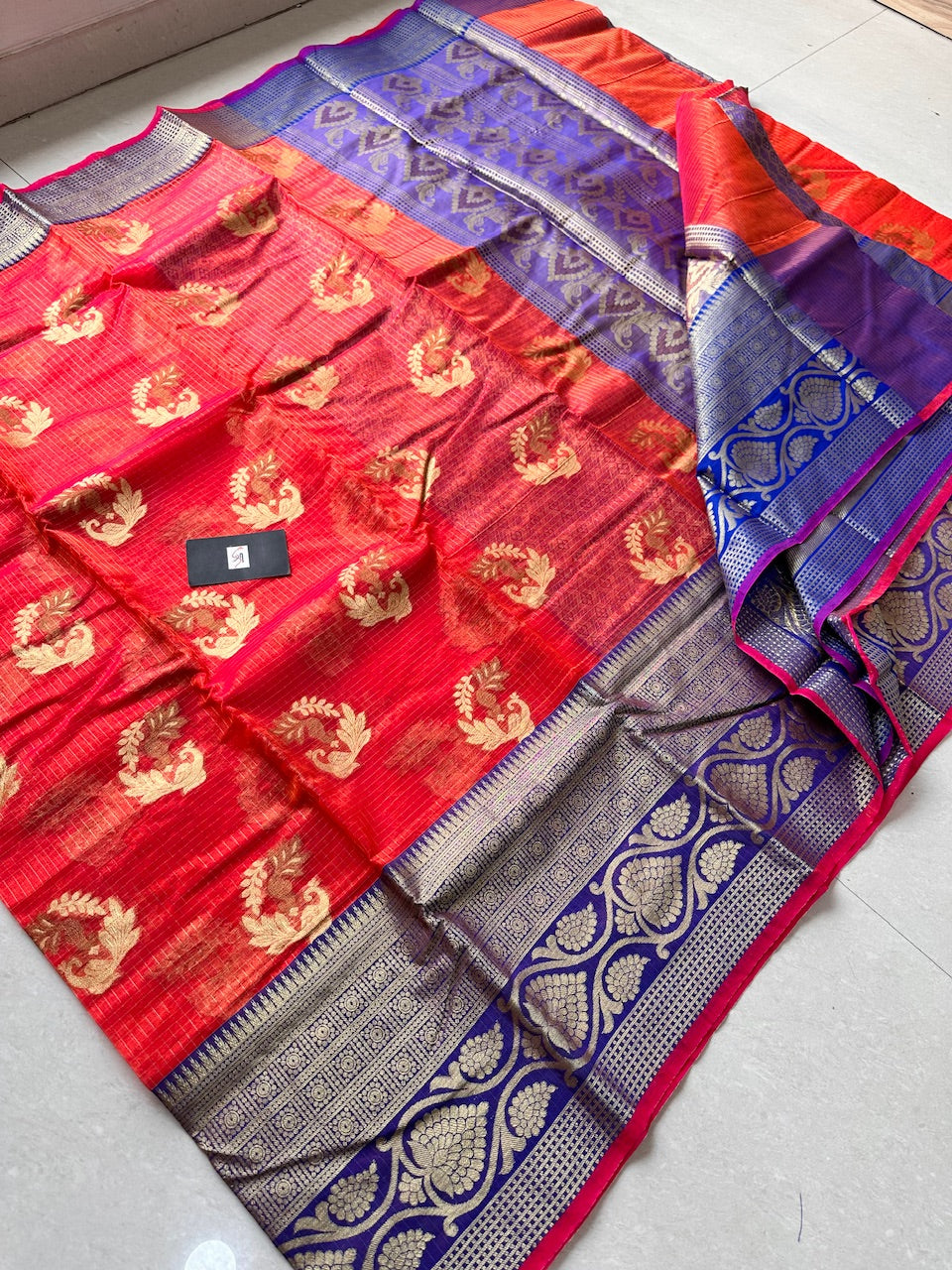 Pure Weaved Organza Silk Saree