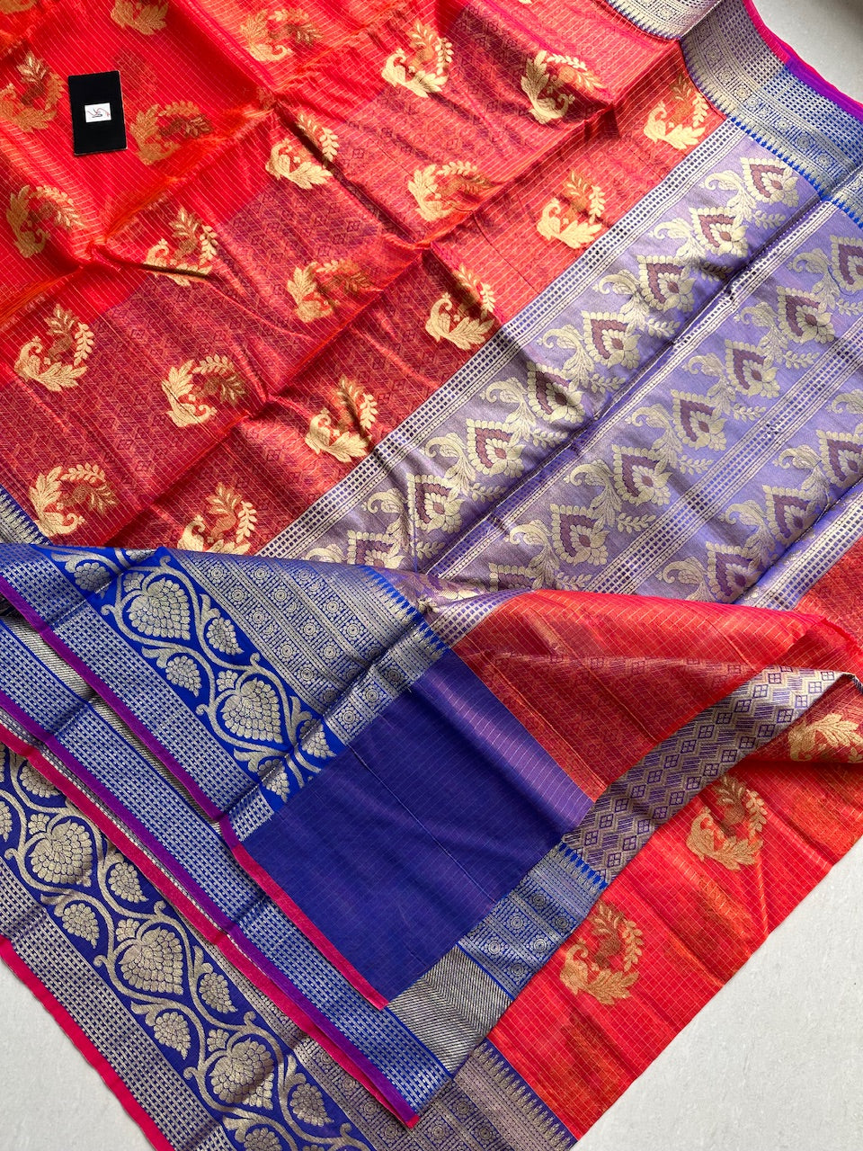 Pure Weaved Organza Silk Saree