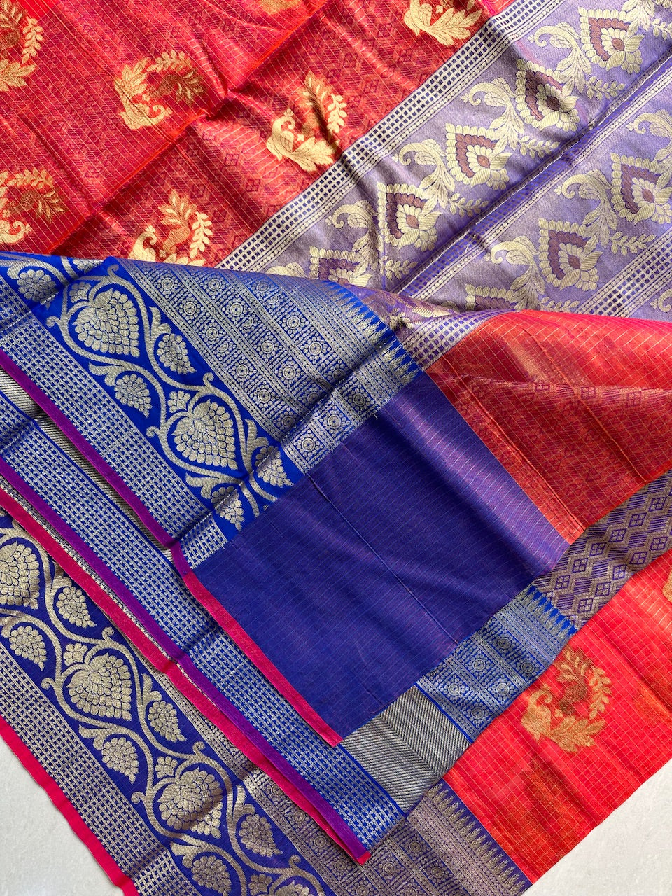 Pure Weaved Organza Silk Saree