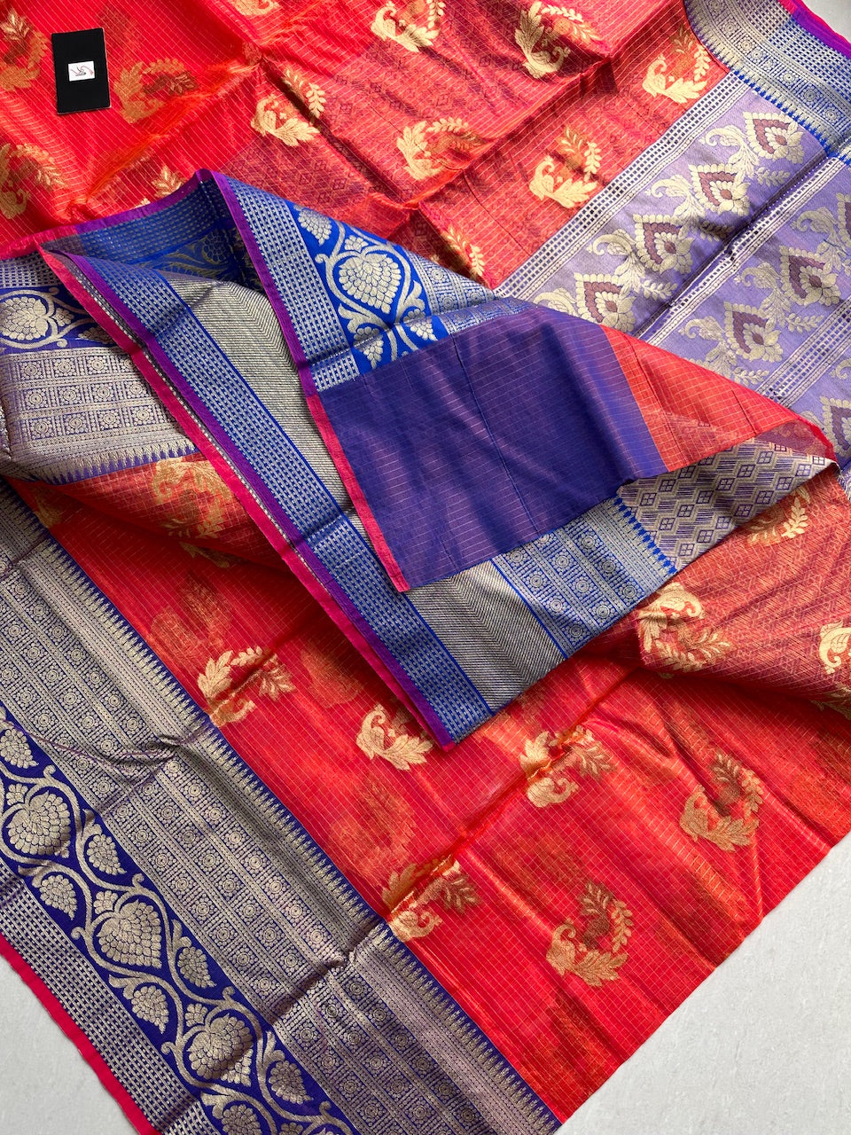 Pure Weaved Organza Silk Saree