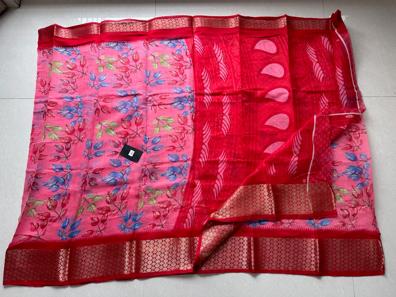 Printed Soft Cotton Saree