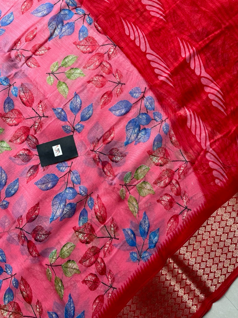 Printed Soft Cotton Saree