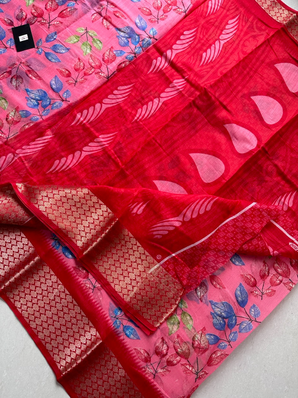 Printed Soft Cotton Saree