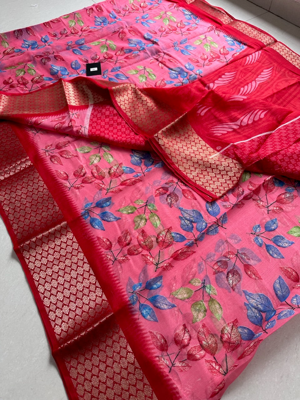 Printed Soft Cotton Saree