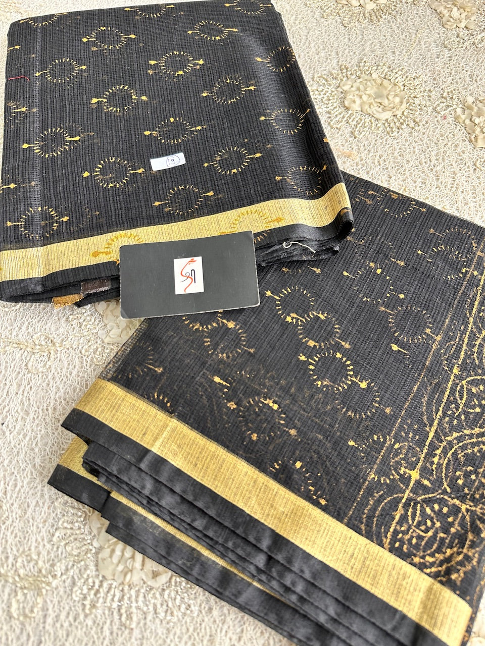 HandBlock Printed Kota Cotton Doria Top N Dupatta (Suit)