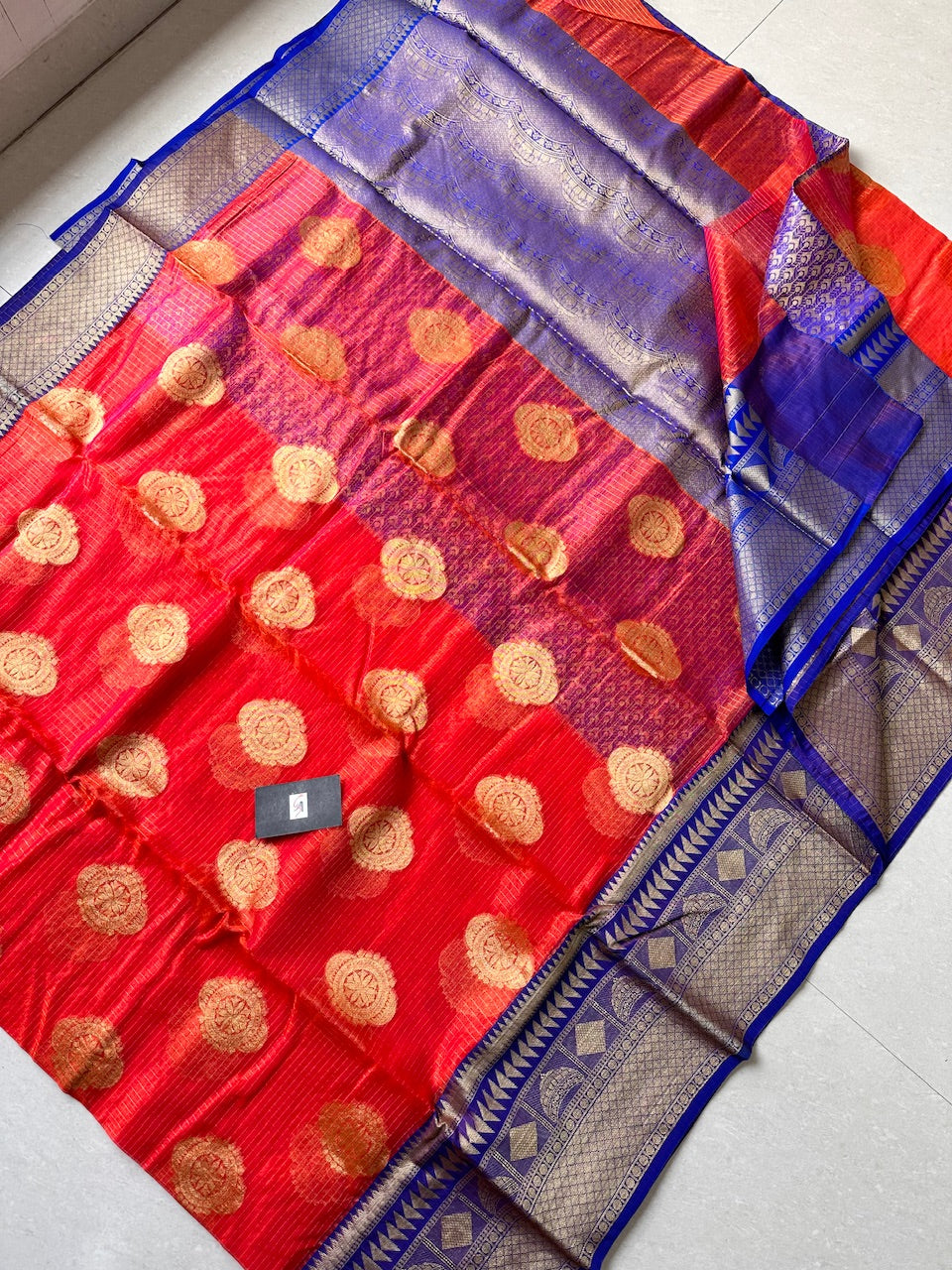 Pure Weaved Organza Silk Saree