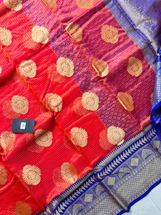 Pure Weaved Organza Silk Saree