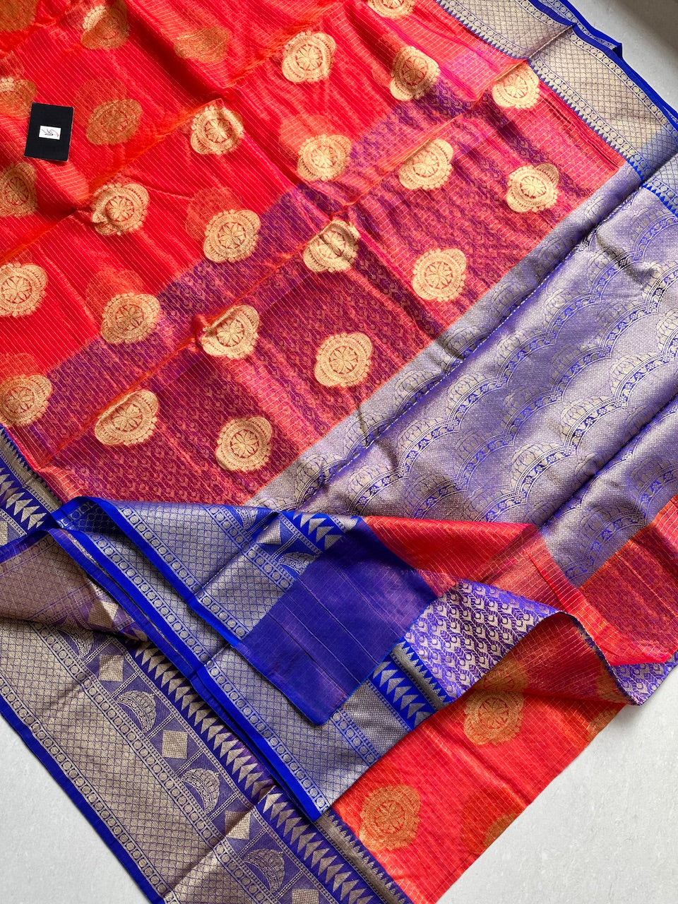 Pure Weaved Organza Silk Saree