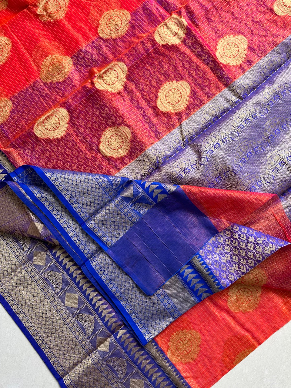 Pure Weaved Organza Silk Saree