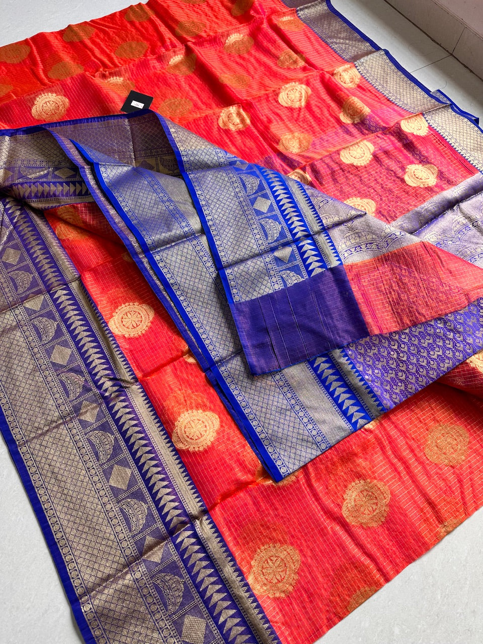 Pure Weaved Organza Silk Saree