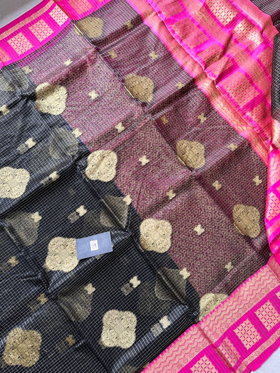 Pure Weaved Organza Silk Saree