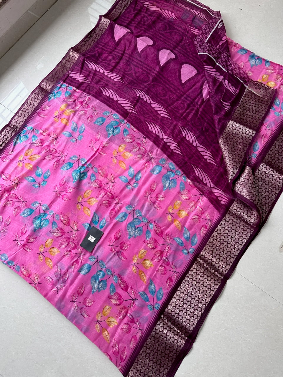 Printed Soft Cotton Saree