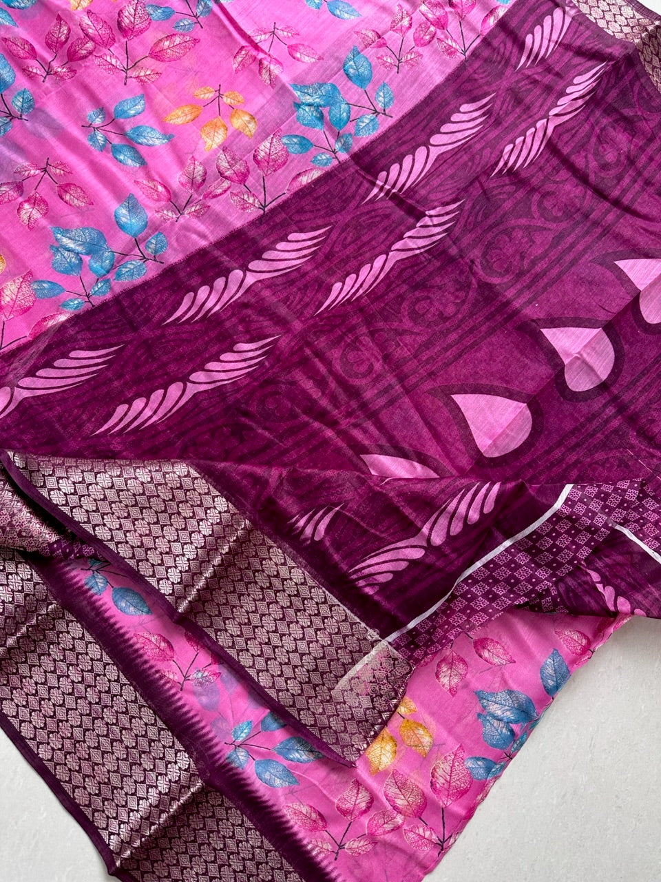 Printed Soft Cotton Saree