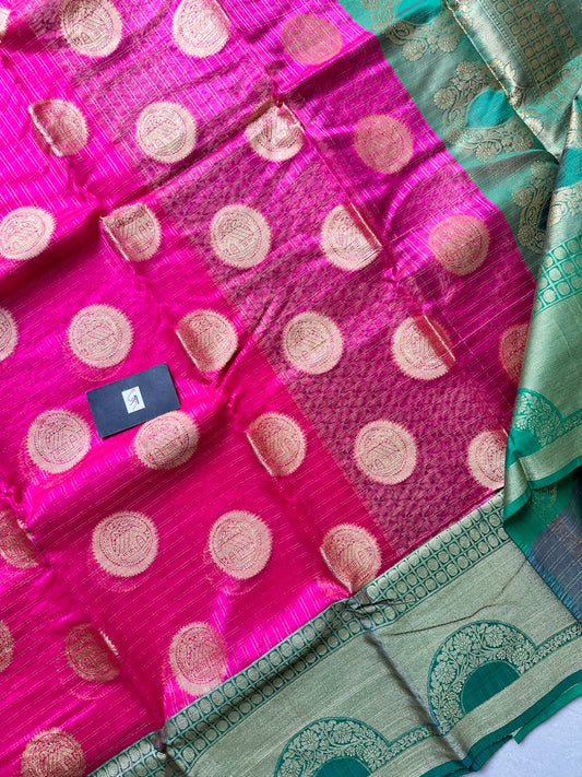 Pure Weaved Organza Silk Saree