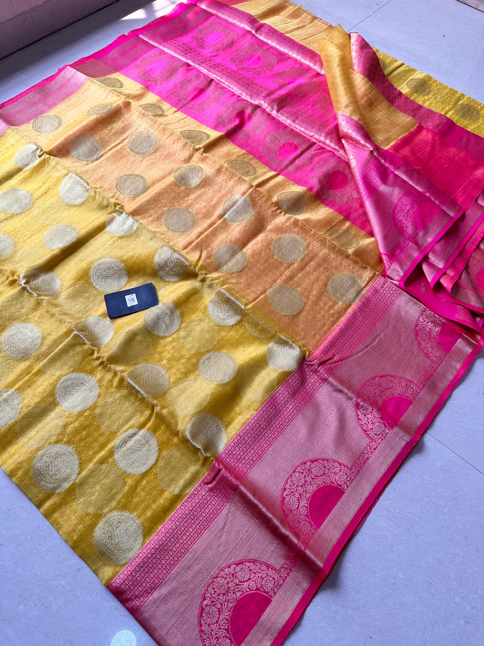 Pure Weaved Organza Silk Saree