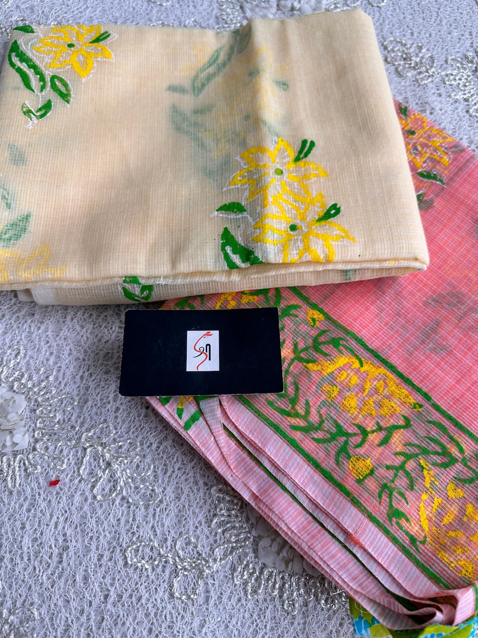 HandBlock Printed Kota Cotton Doria Top N Dupatta (Suit)