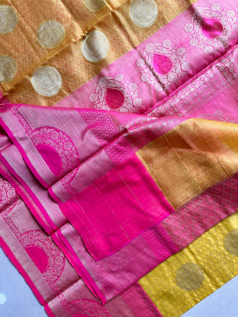 Pure Weaved Organza Silk Saree