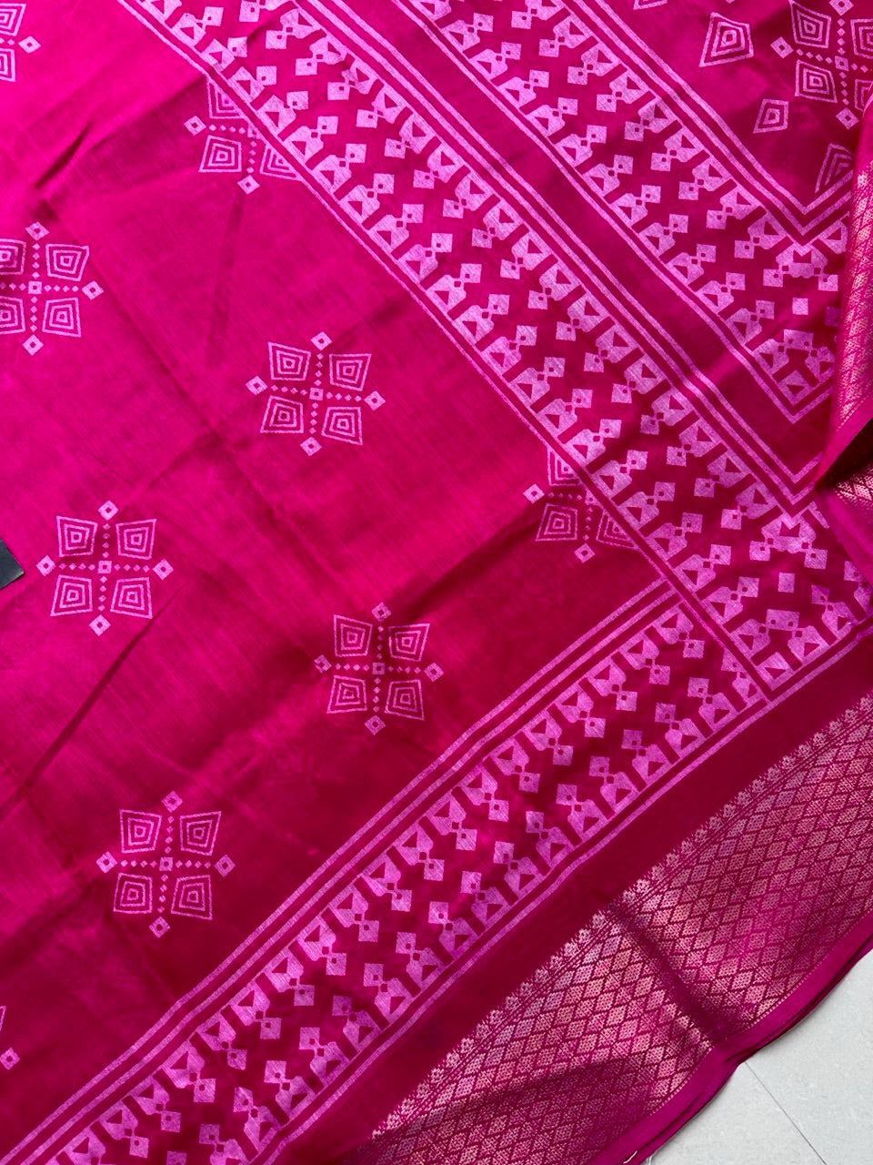 Printed Soft Cotton Saree