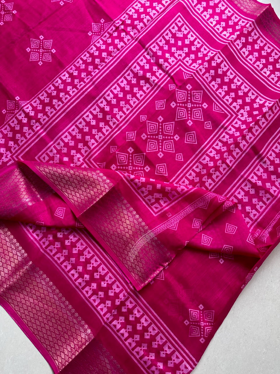 Printed Soft Cotton Saree