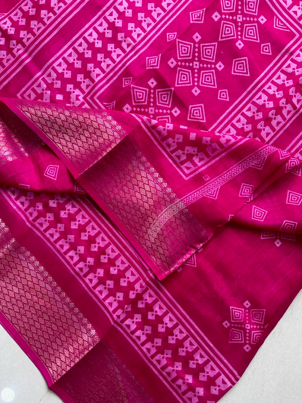 Printed Soft Cotton Saree