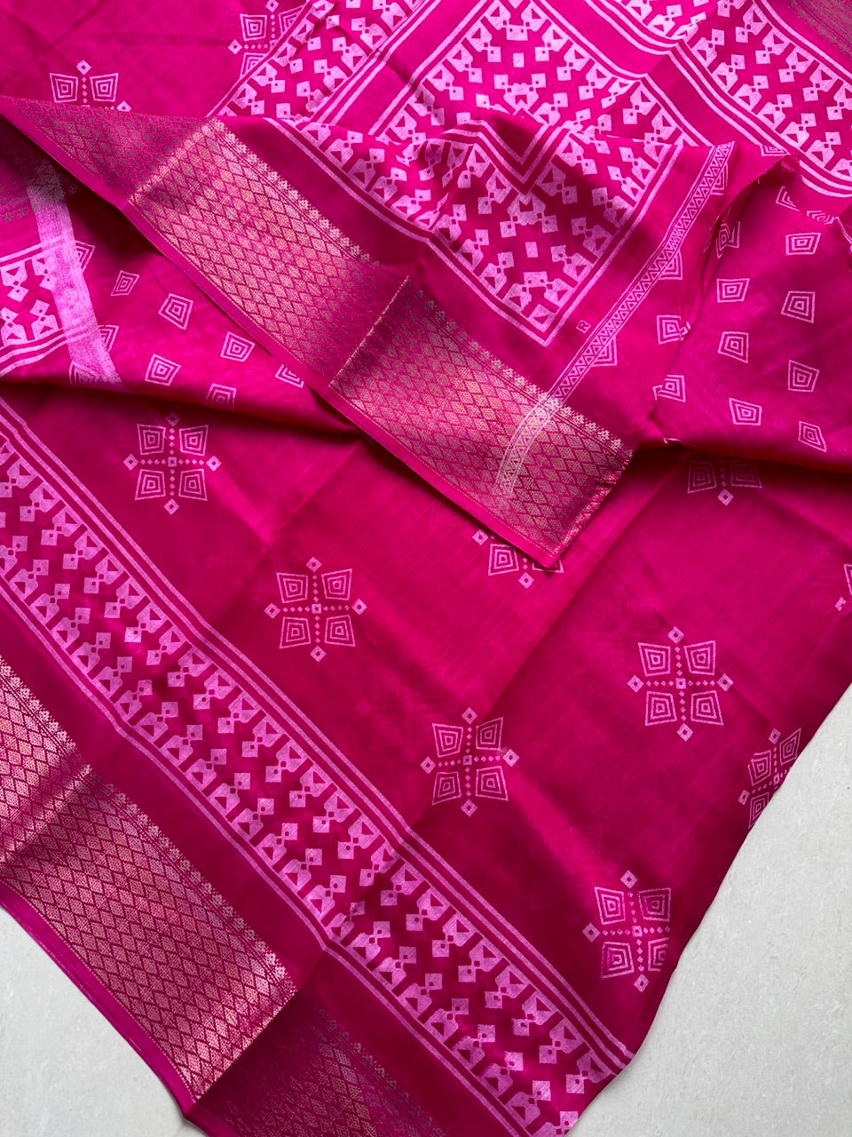 Printed Soft Cotton Saree