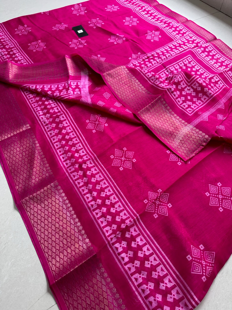 Printed Soft Cotton Saree