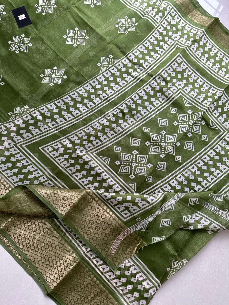 Printed Soft Cotton Saree