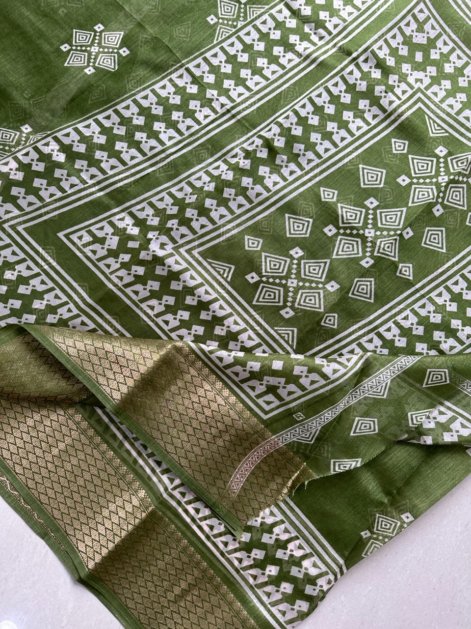 Printed Soft Cotton Saree