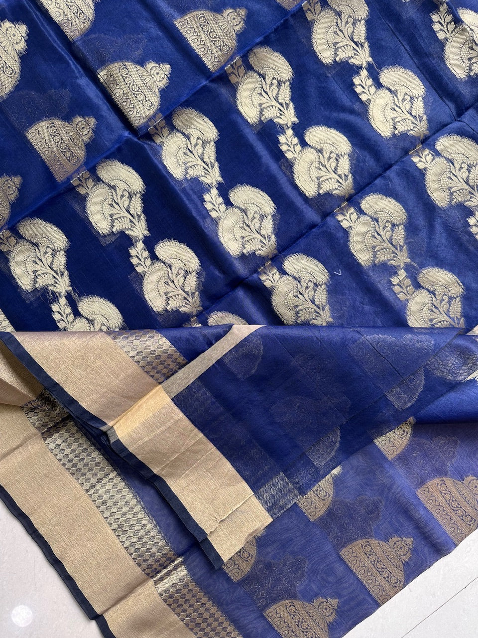 Pure Weaved Organza Silk Saree