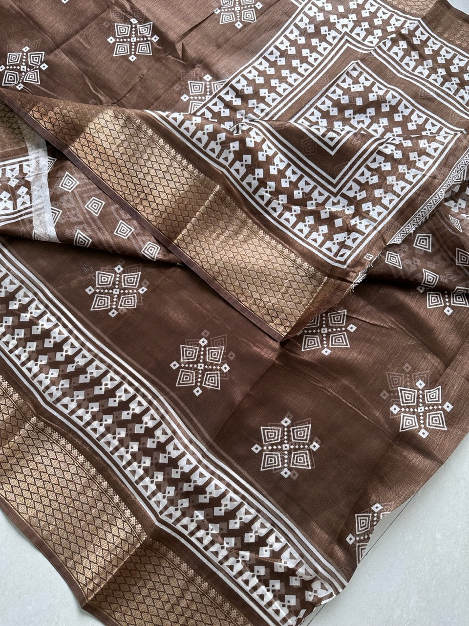 Printed Soft Cotton Saree