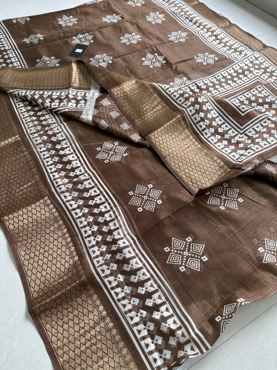 Printed Soft Cotton Saree