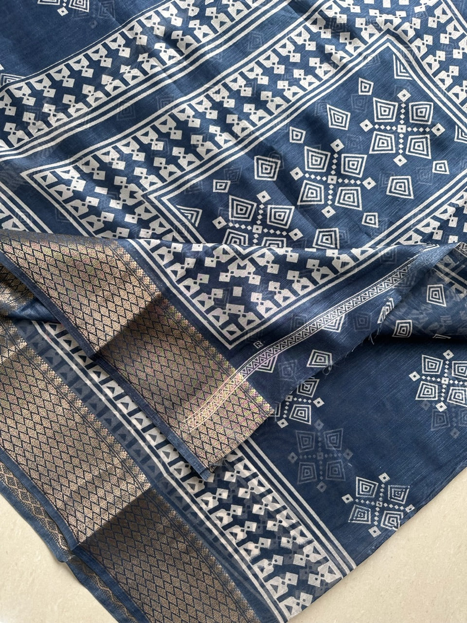 Printed Soft Cotton Saree