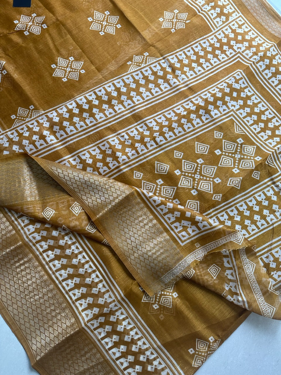 Printed Soft Cotton Saree