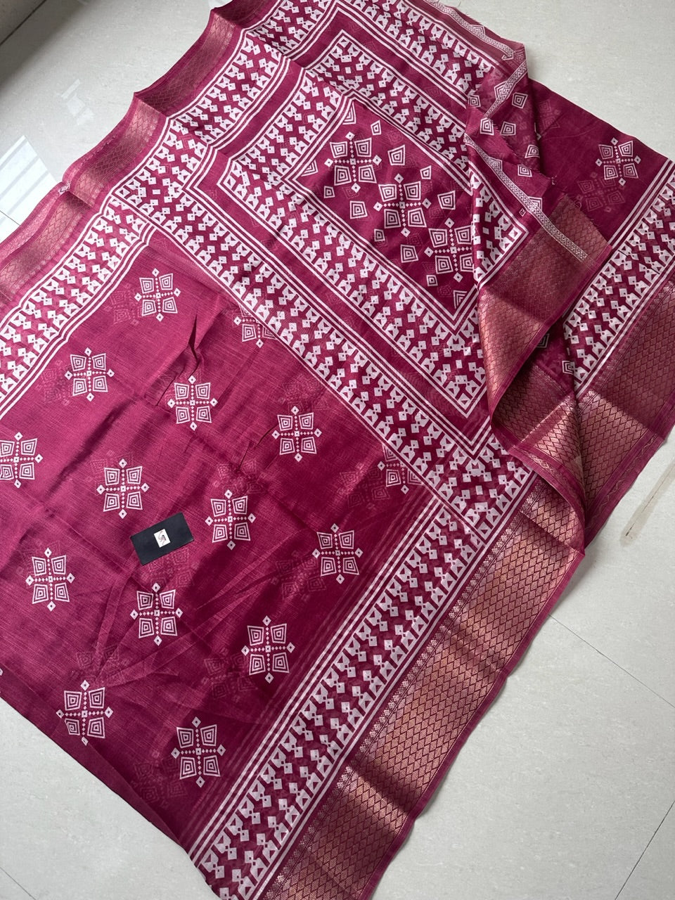 Printed Soft Cotton Saree