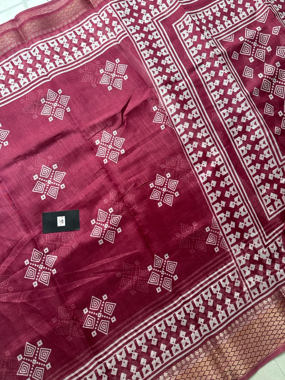 Printed Soft Cotton Saree