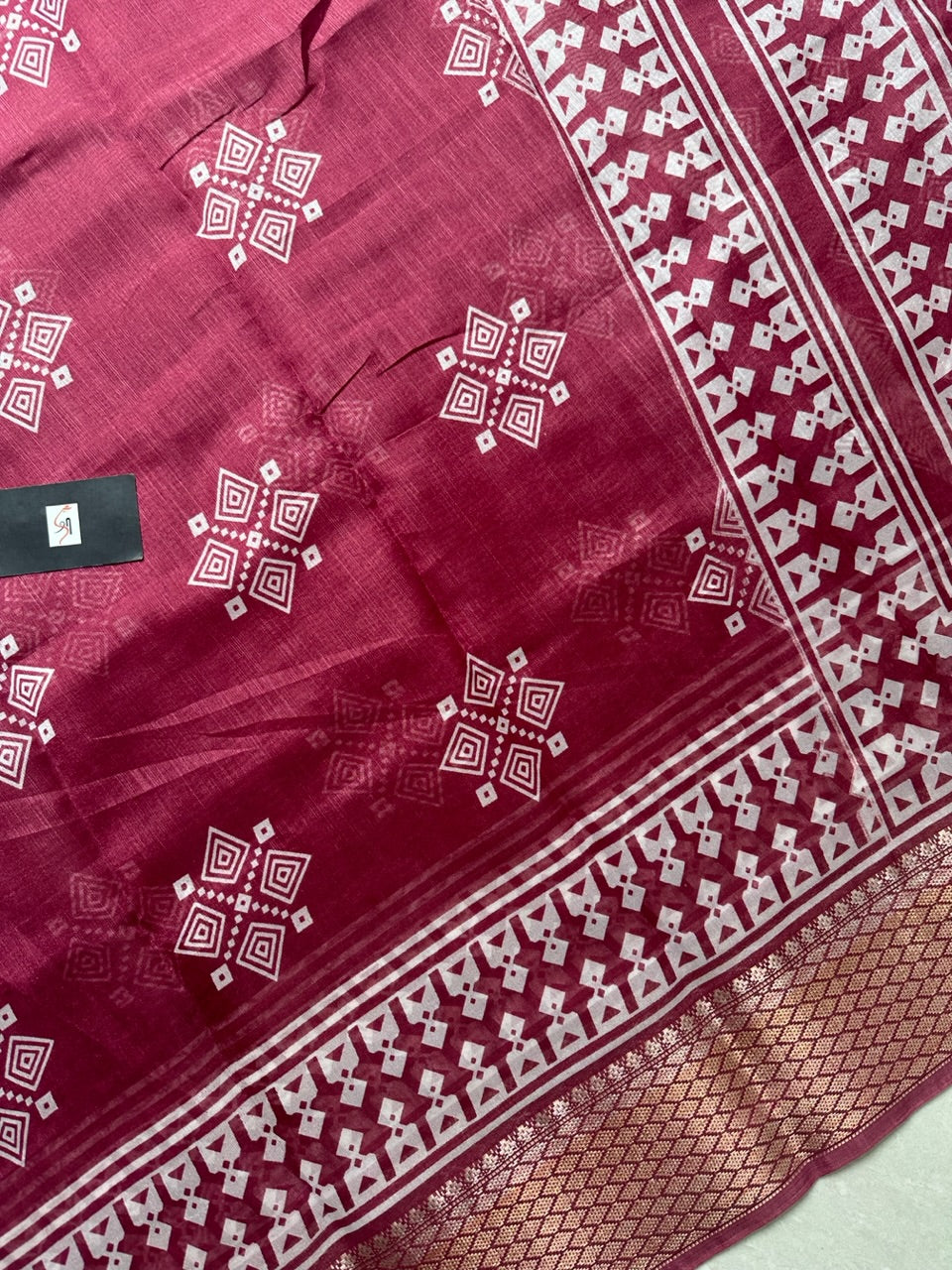 Printed Soft Cotton Saree