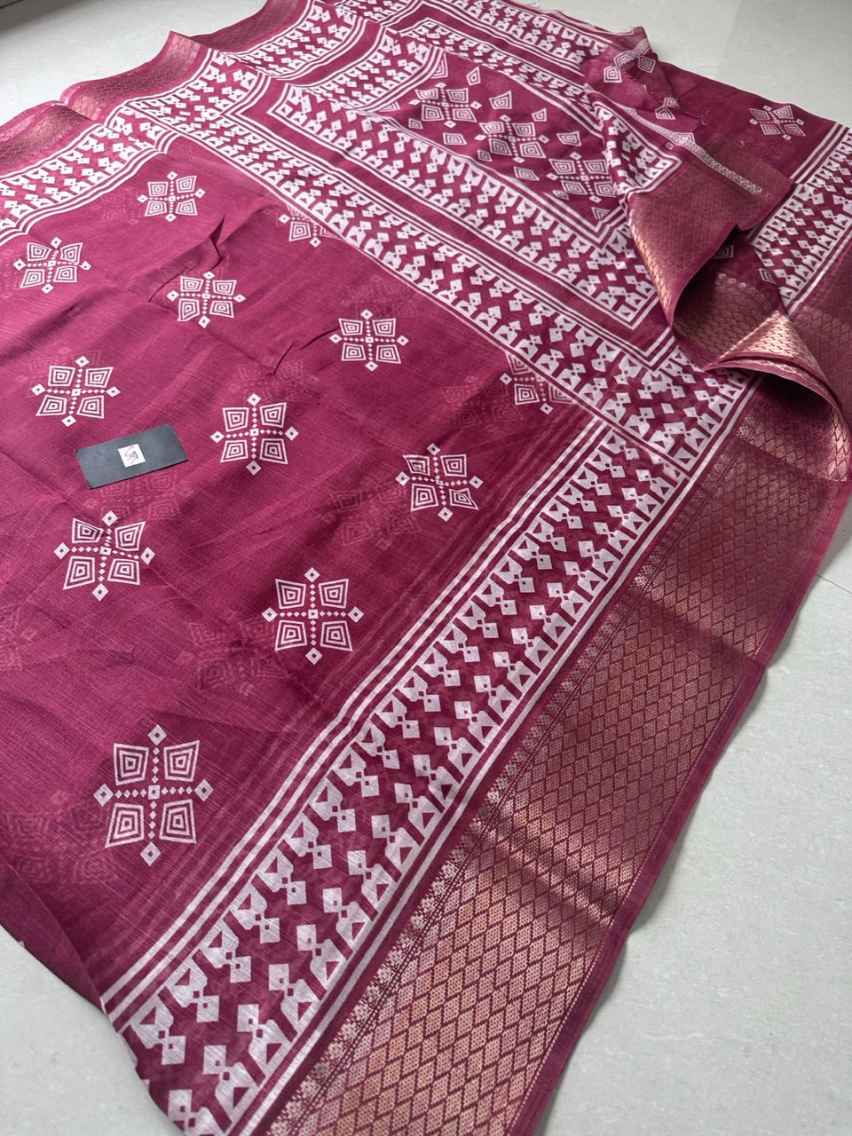 Printed Soft Cotton Saree