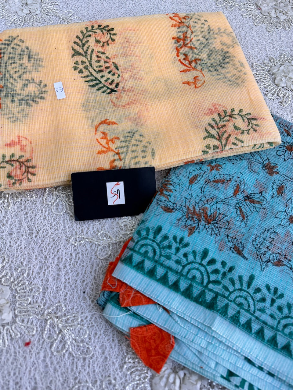 HandBlock Printed Kota Cotton Doria Top N Dupatta (Suit)