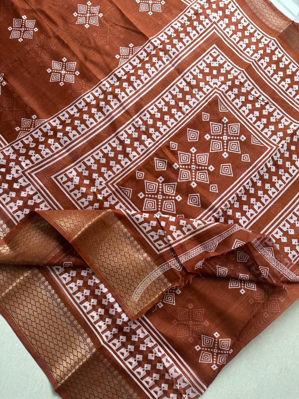 Printed Soft Cotton Saree