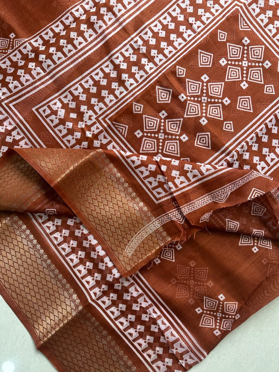 Printed Soft Cotton Saree